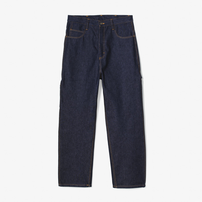 DROP CROTCH PAINTER DENIM PANT INDIGO