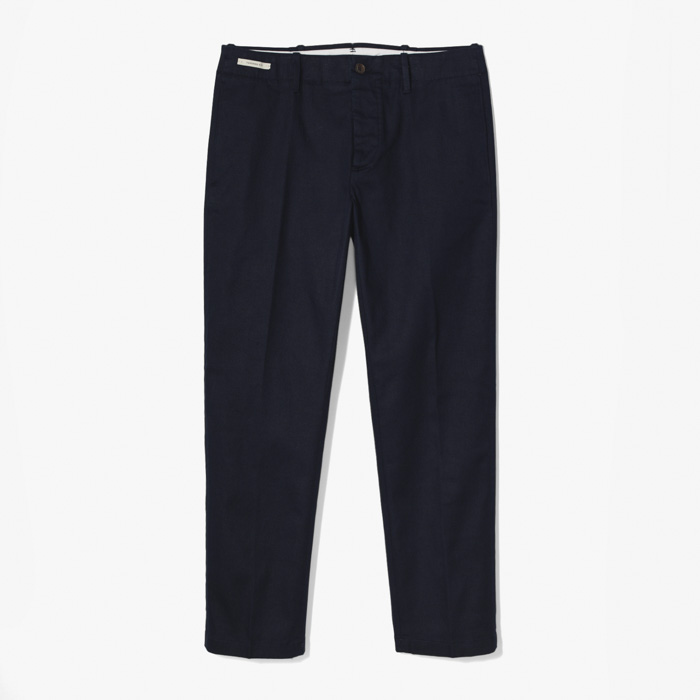 TAPARED CHINO PANTS 2 (GARMENTDYED) NAVY