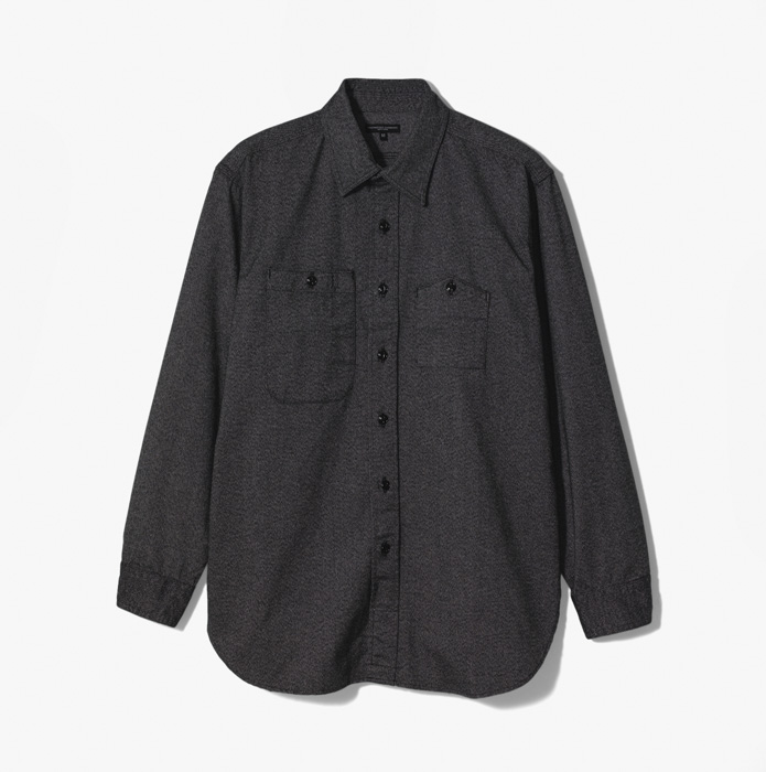 WORK SHIRT (HEAVY COTTON) HEATHERED GRAY