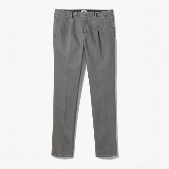 811 SLIM FIT GARMENTDYED PANT (BATAVIA STRETCH) GRAY