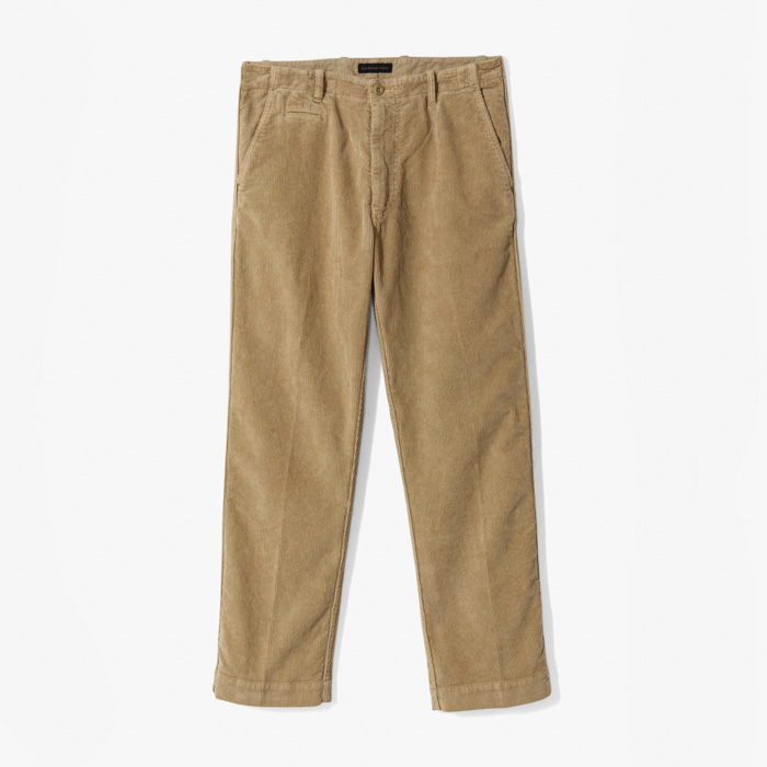 AXCEL 48 WIDE CHINO PANT (WASHED COURDUROY) BEIGE