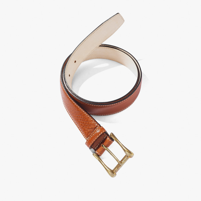 30MM TBRM BELT 2 (GRAIN CALF) COGNAC