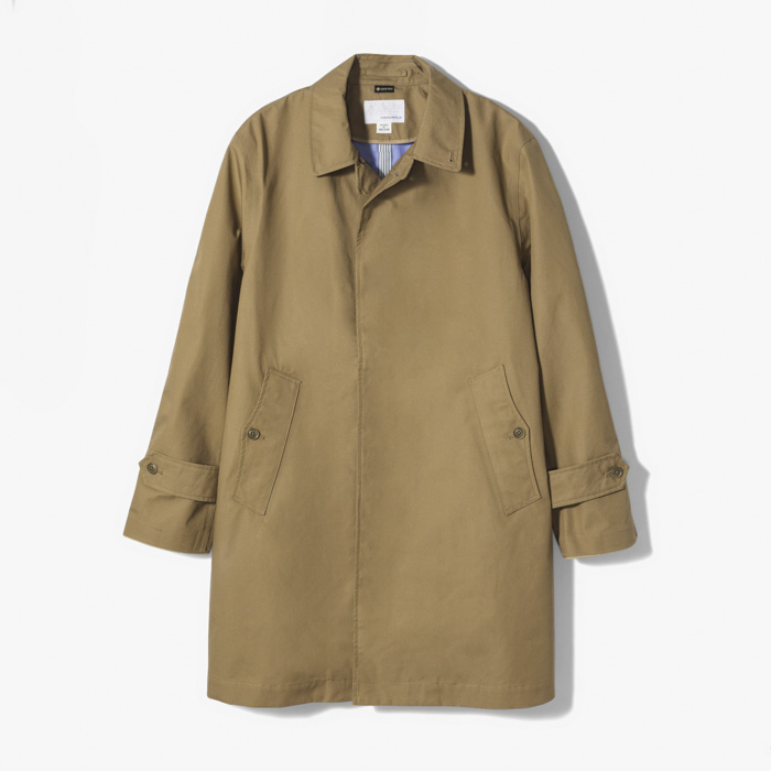 GORE-TEX SOUTIEN COLLAR COAT  (3L COTTON GORE-TEX) BEIGE