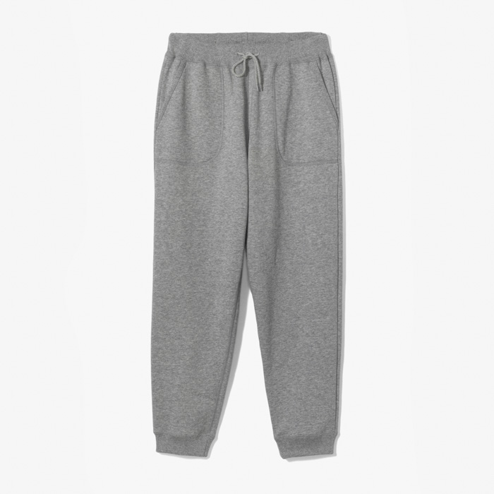 STEP-UP SWEAT PANTS (16oz FLEECE) HEATHERED GRAY