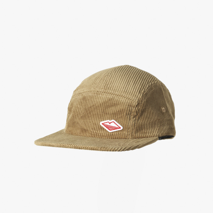 TRAVEL CAP (8-WALE CORDUROY) DARK BEIGE