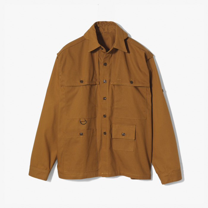 GUIDE SHIRT (ORGANIC CANVAS) TAN