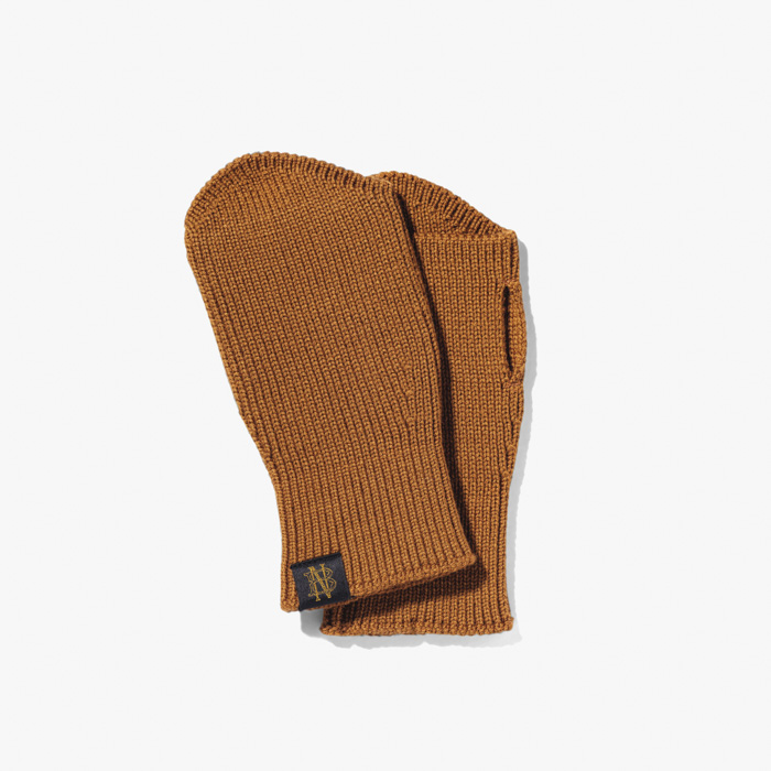 SOLID WOOL HAND WARMER CAMEL