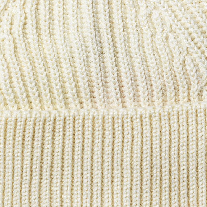 BEANIE SHORT OFF-WHITE