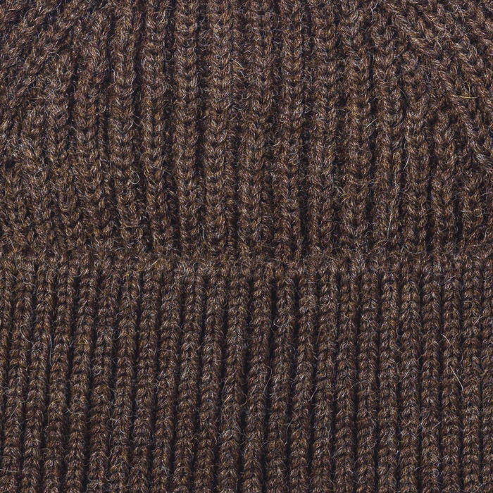 BEANIE SHORT BROWN