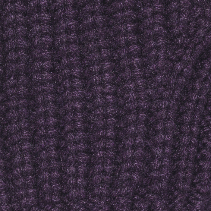 CASHMERE GLOVE (ENGLISH RIB 3 PLY) PURPLE