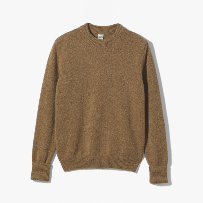 CREWNECK (REGULAR FIT) CAMEL