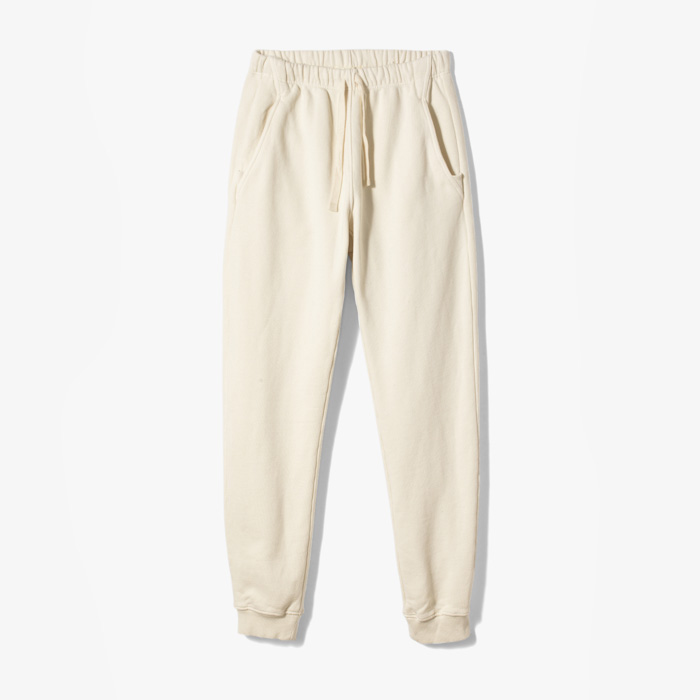 SWEAT PANTS (VINTAGE FLEECE STONE WASHED) OATMEAL