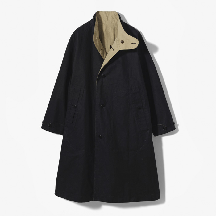 REVERSIBLE COAT (MASTER SHEEL) BLACK