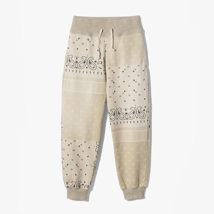 SWT KNIT BANDANA PANTS NATURAL