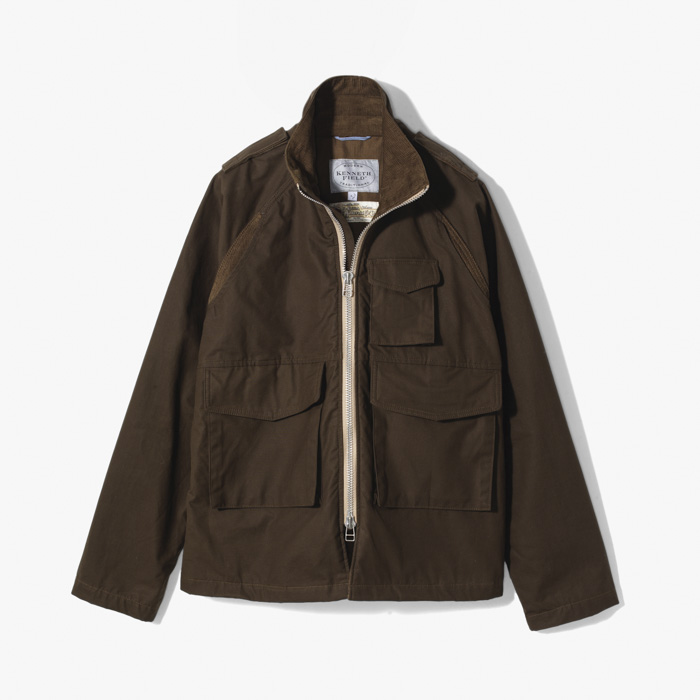 P65 BM WAX COTTON JACKET OLIVE