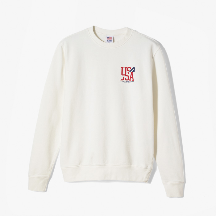 ICONIC ACTION SWEATSHIRT WHITE