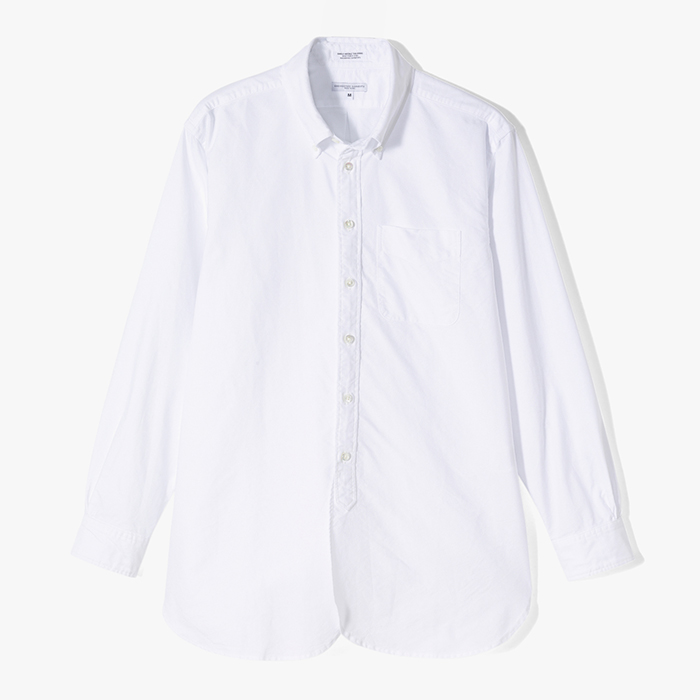 19 CENTURY BD SHIRT (COTTON OXFORD) WHITE