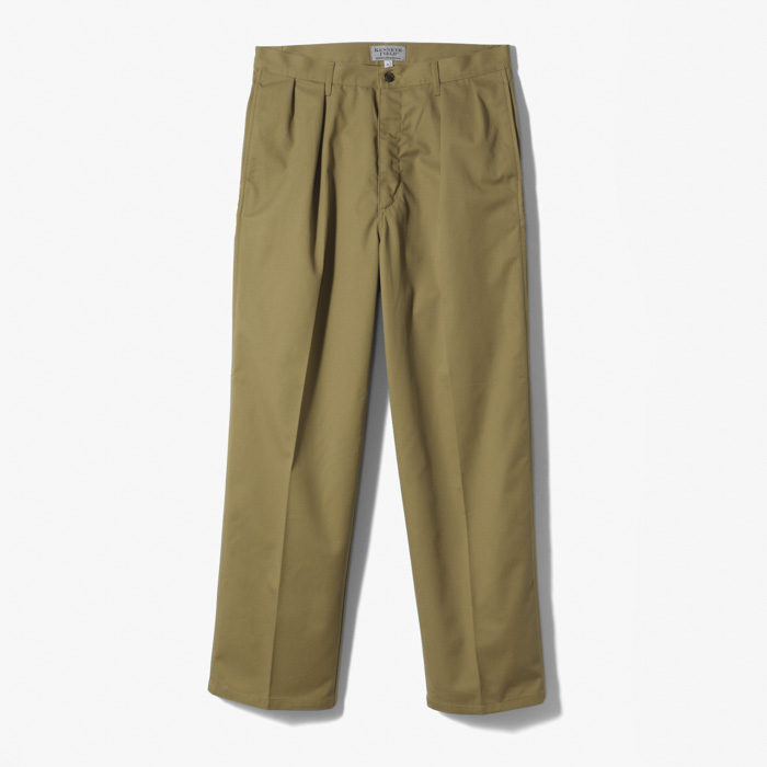 CLEMENT CHINO 2PLEATS PANT KHAKI