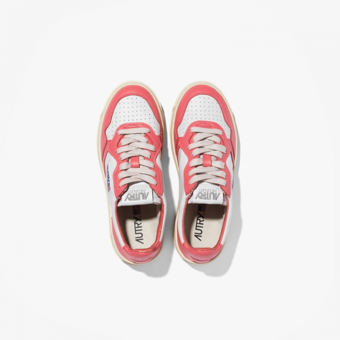 MEDALIST SNEAKERS WB (LEATHER/LEATHER) CORAL WB22