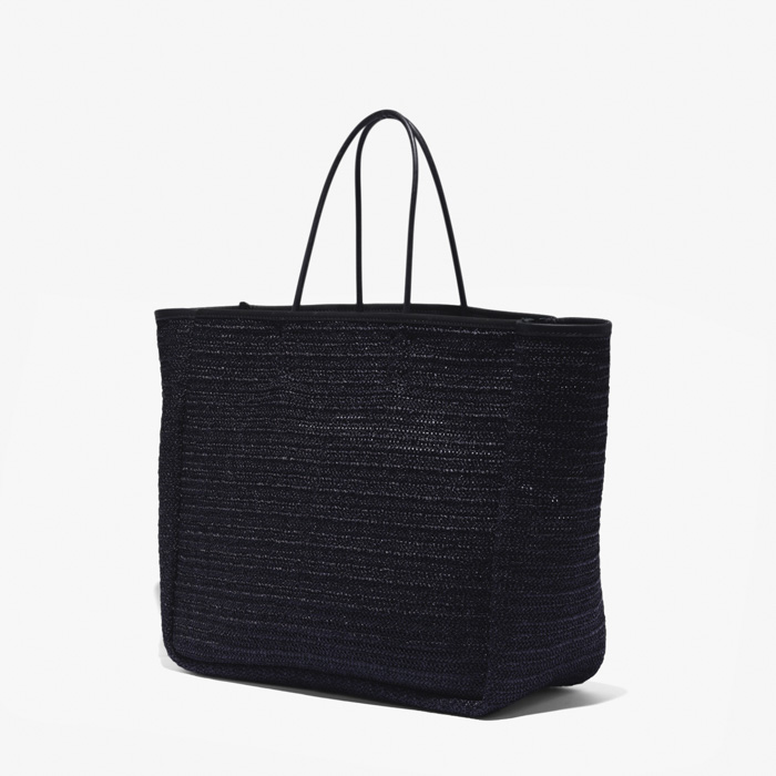 GRASSY TOTE (L) BLACK