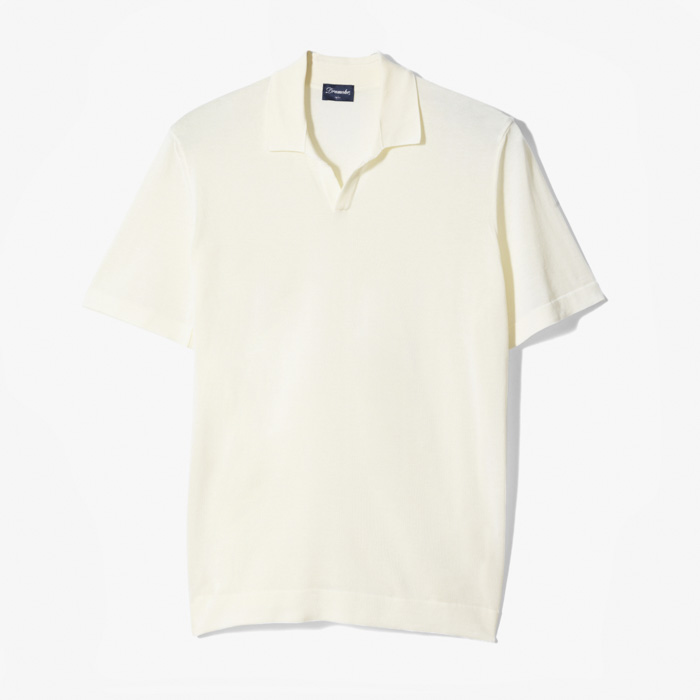 POLO KNITTED SHORT (SUPERLIGHT) IVORY