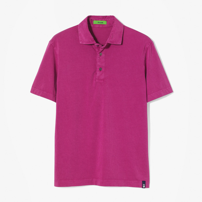 POLO JERSEY SHORT MAGENTA