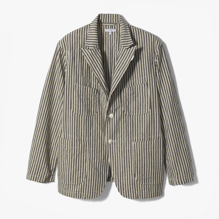 BEDFORD JACKET (LC STRIPE) NATURAL