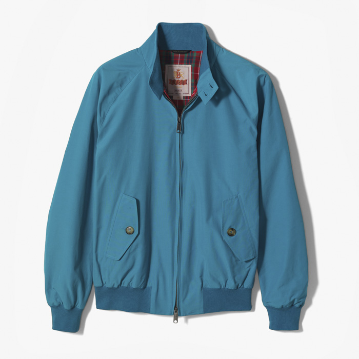 G9 ORIGINAL JACKET TURQUOISE BLUE (WITH BADGE)