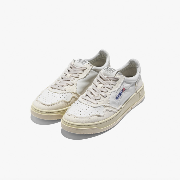 MEDALIST SNEAKERS CB (GOAT/FRAYED CANVAS) IVORY CB01