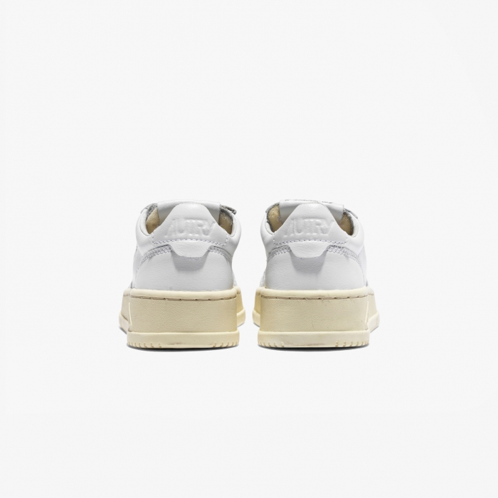 AUTRY KIDS LOW SNEAKERS (LEATHER/LEATHER) WHITE