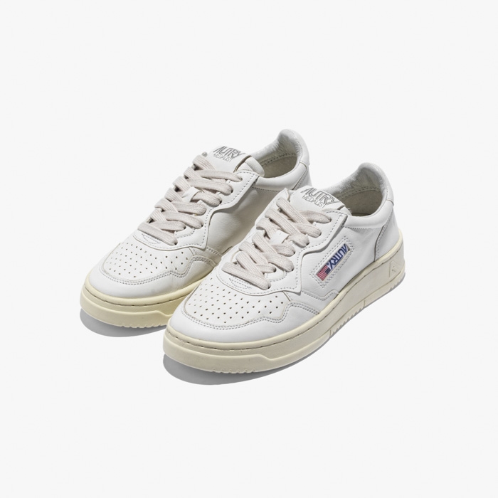 MEDALIST SNEAKERS GL (GOAT/GOAT/FOOL LOGO) WHITE GL01