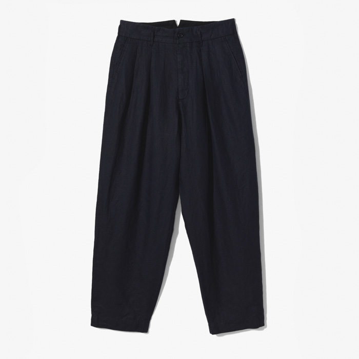 BONTAN PANT (LINEN TWILL) NAVY