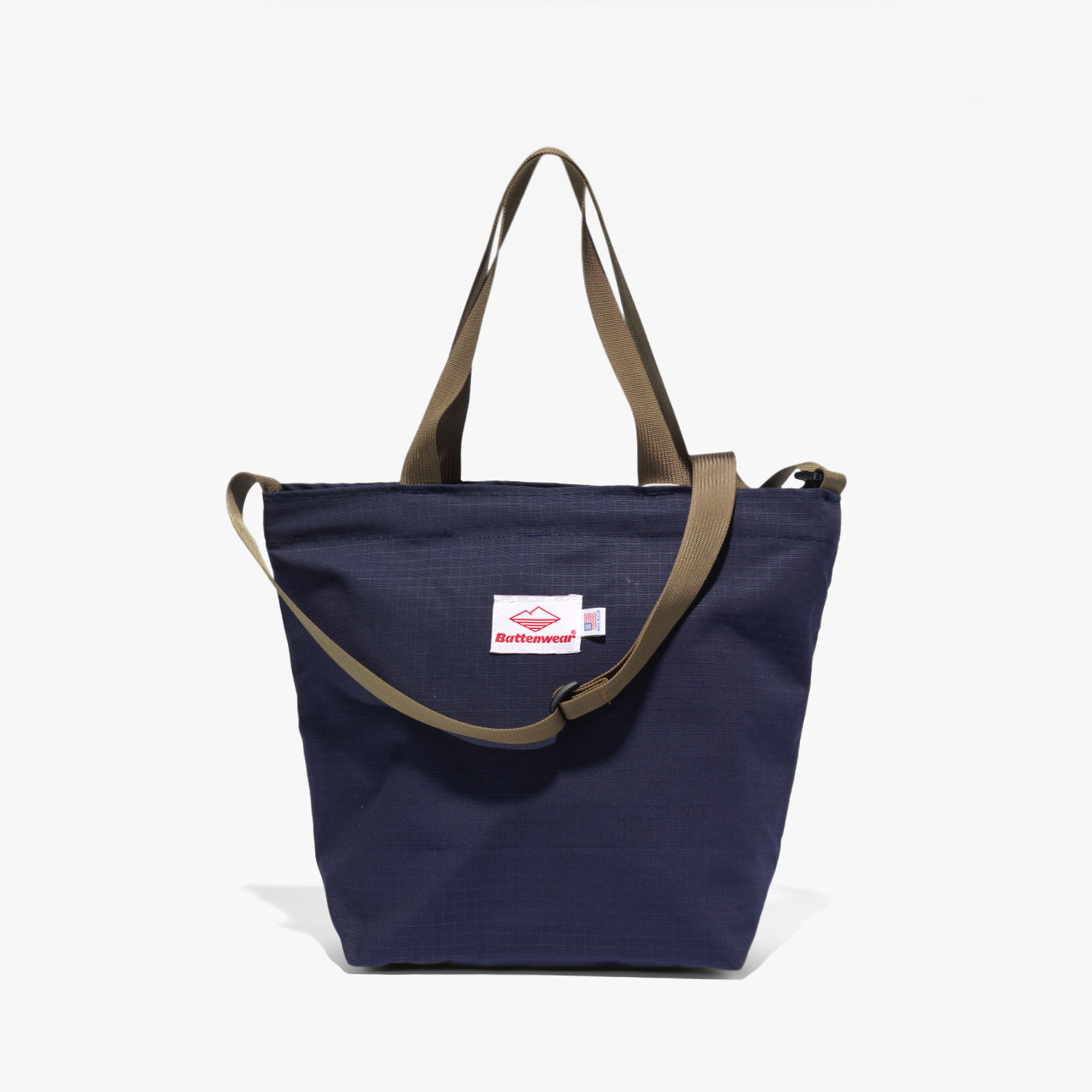 MINI PACKABLE TOTE BAG (6.5oz RIPSTOP NYLON) NAVY