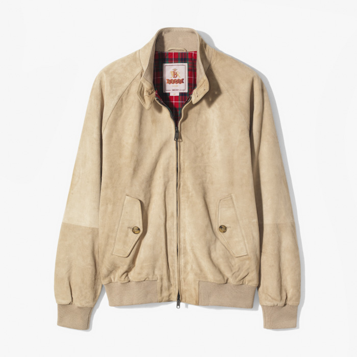 SUEDE G9 JACKET SAND