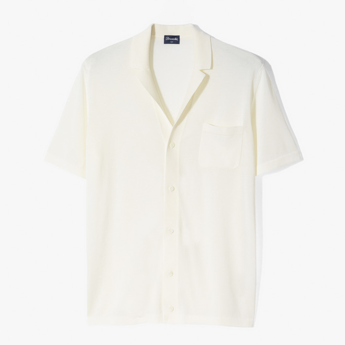 BOWLING SHIRT (SUPPERLIGHT) IVORY