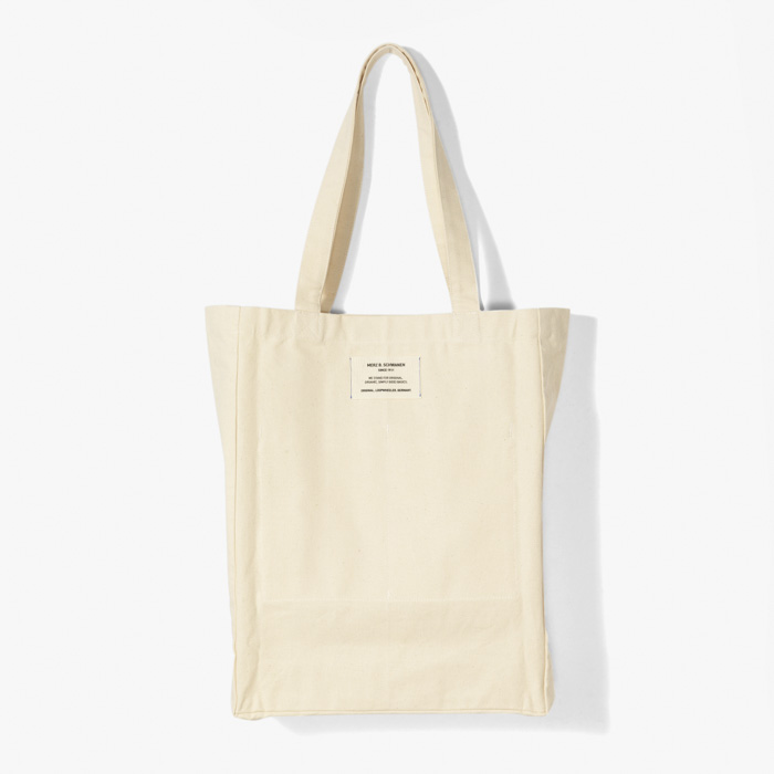 CANVAS TOTE BAG (ORGANIC COTTON) NATURAL