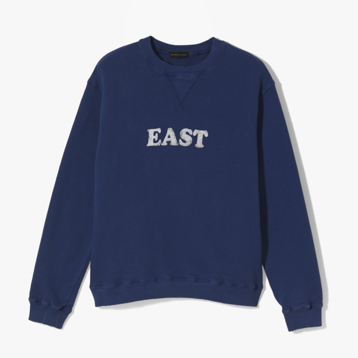 ASHIVILLE 97 WASHED SWEATSHRT (EAST PRINT) BLUE