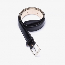 MOVIE BOTTALATO CALF LEATHER BELT BLACK