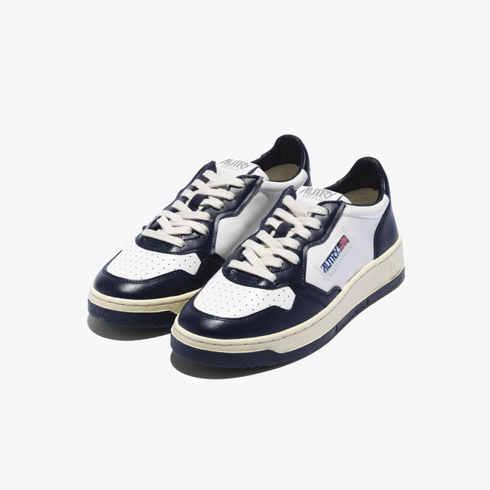 MEDALIST SNEAKERS WB (LEATHER/LEATHER) NAVY WB04