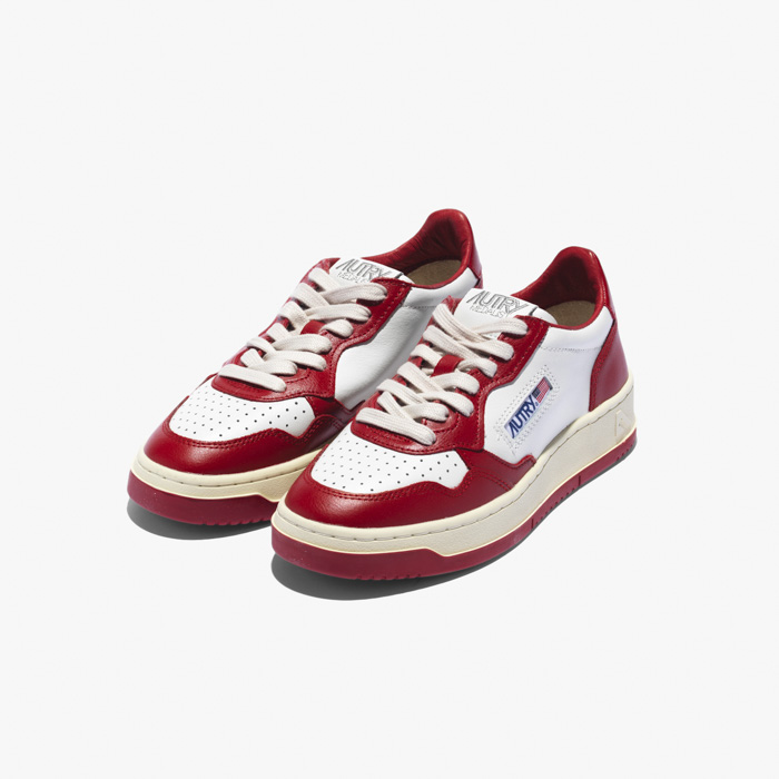 MEDALIST SNEAKERS WB (LEATHER/LEATHER) RED WB02