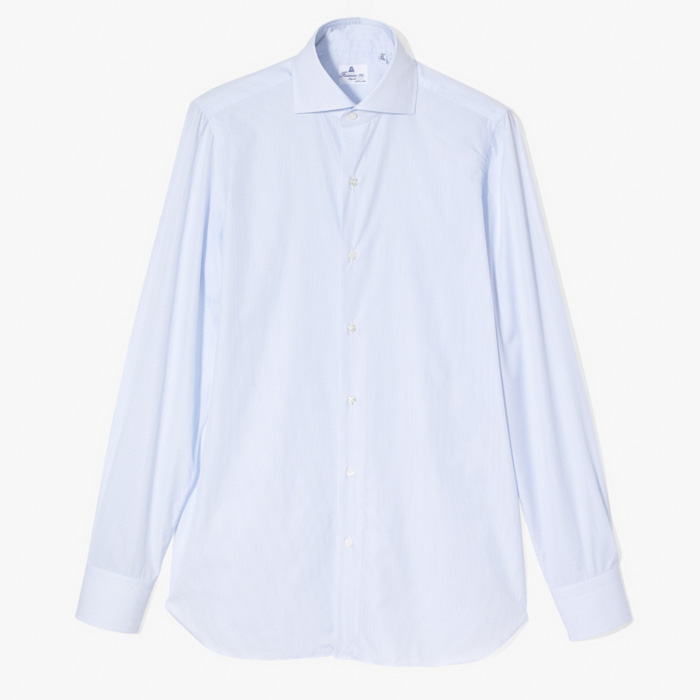 170 A DUE SHIRT (GIZA COTTON) LIGHT BLUE