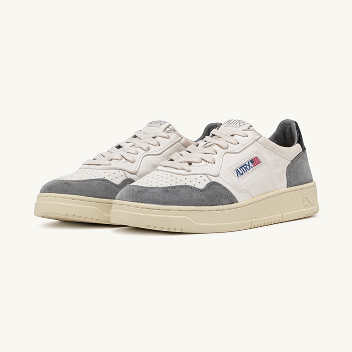 MEDALIST SNEAKERS WASHED GS (GOAT/SUEDE) GRAY GS23