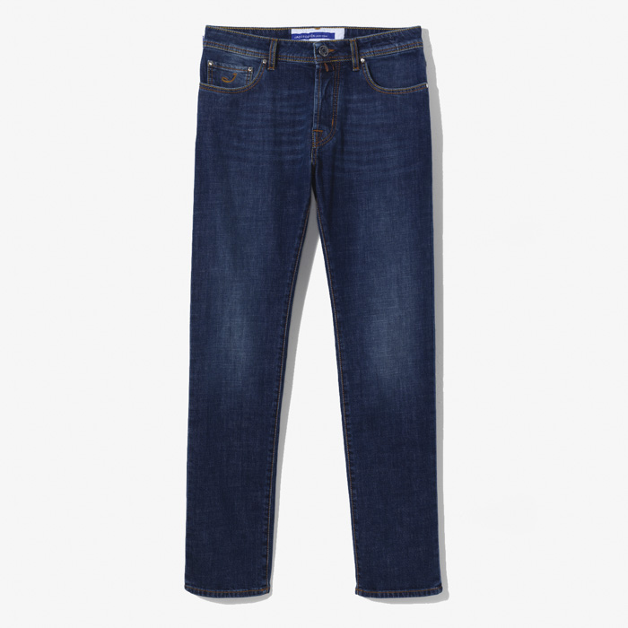 PANT 5 PKT REGULAR SLIM FIT BARD (DENIM BLUE STRETCH) INDIGO