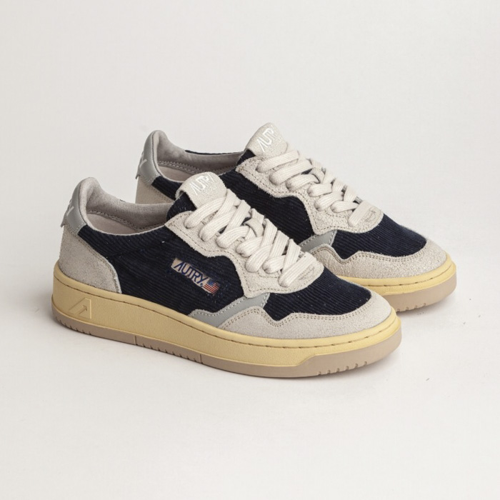 MEDALIST SNEAKERS CC (CRACK/CORDUROY) NAVY CC01