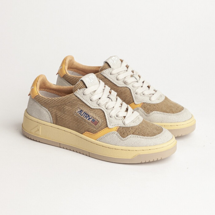 MEDALIST SNEAKERS CC (CRACK/CORDUROY) TAUPE CC03
