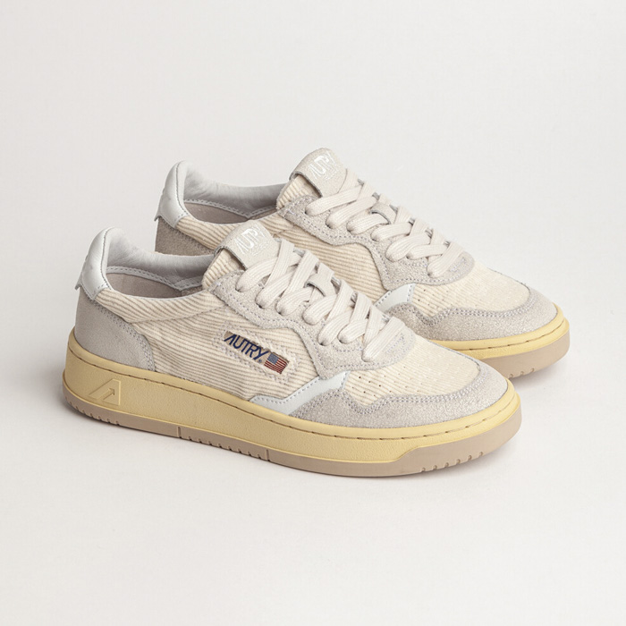 MEDALIST SNEAKERS CC (CRACK/CORDUROY) WHITE CC02