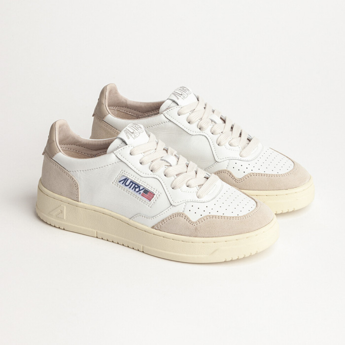 MEDALIST SNEAKERS LS (LEATHER/SUEDE) TAN LS58