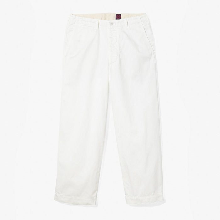 CHINO WORK PANTS WHITE