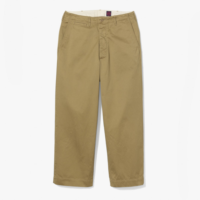 CHINO WORK PANTS DARK BEIGE