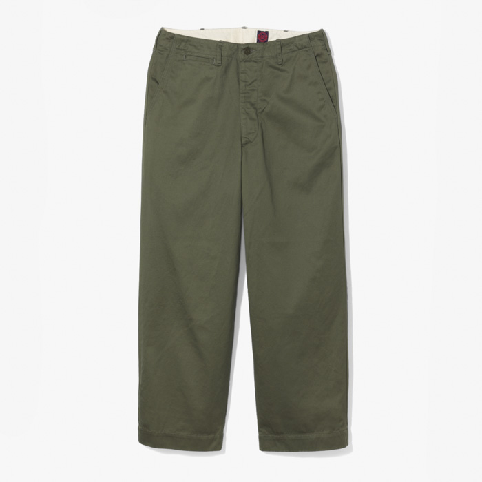 CHINO WORK PANTS GREEN